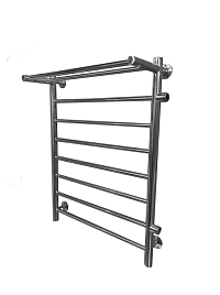 Полотенцесушитель Классика с полкой КП-10 (600х800) 8 перекладин, боковое подключение